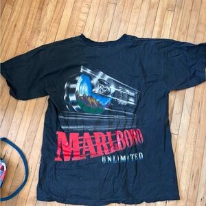 Vintage Marlboro Unlimited Black Graphic T-Shirt